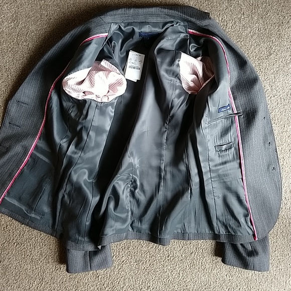 Three-button J. Crew jacket pinstripe super 120s - Picture 4 of 5